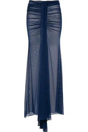 LAQUAN SMITH Draped maxi skirt