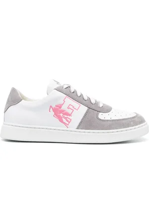 Etro Pegaso leather sneakers