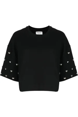 Essentiel Antwerp Etui rhinestone-embellished sweatshirt