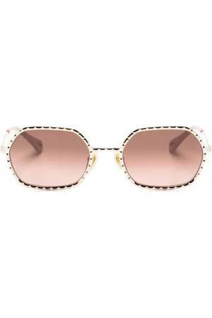 Chloé Geometric-frame sunglasses