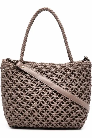 Officine creative Susan 01 macramé tote bag