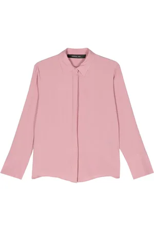 FEDERICA TOSI Classic-collar crepe shirt