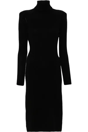 Tom Ford Cut-out cashmere midi dress