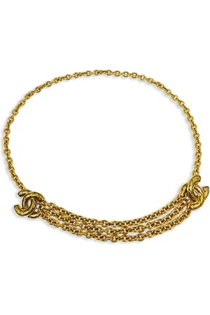 CHANEL 1990-2000s CC chain belt