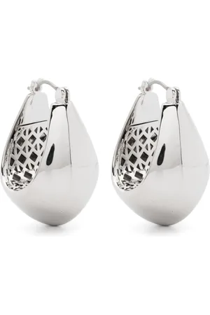 Eddie Borgo Teardrop hoop earrings