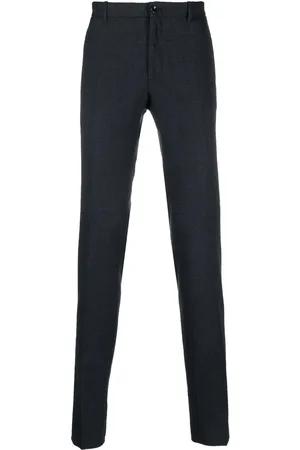 Incotex Elasticated-waist straight-leg trousers