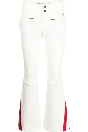 Perfect Moment Chevron-print flared trousers