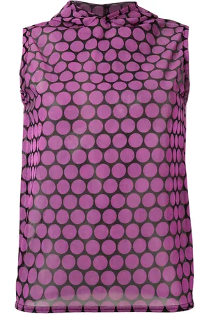 WALTER VAN BEIRENDONCK Hooded sheer top