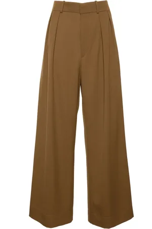 WARDROBE.NYC Wide-leg virgin wool trousers
