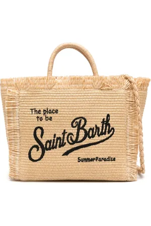 MC2 SAINT BARTH Colette fringed beach bag
