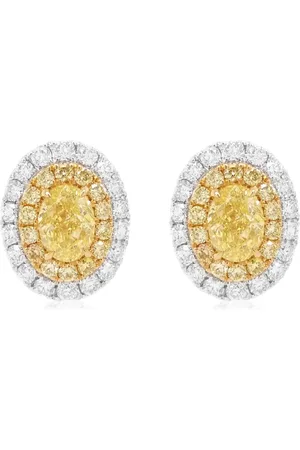 HYT Jewelry 18kt white gold diamond earrings