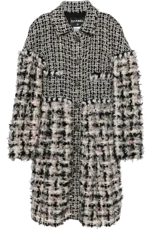 CHANEL 2010-2020s patchwork coat