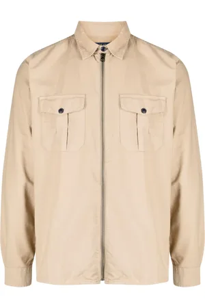 Ralph Lauren Long-sleeve cotton zipped shirt
