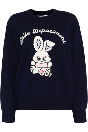 Chocoolate Rabit-embroidered jumper