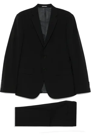 Emporio Armani Stretch-wool single-breasted suit