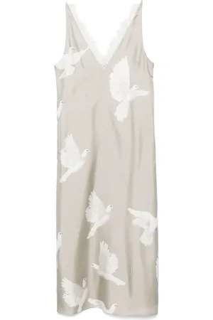 Stella McCartney Dove-print sleeveless maxi dress
