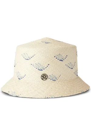 Le Mont St Michel Arsene straw cloche hat