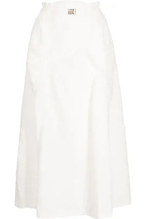 SHIATZY CHEN Panelled jacquard midi skirt