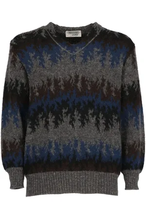 Missoni 1990s patterned-intarsia jumper