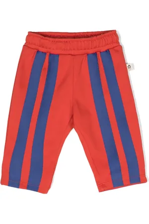 Mini Rodini Striped tracksuit bottoms