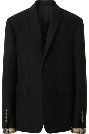 Burberry Single-breasted tailored jacket