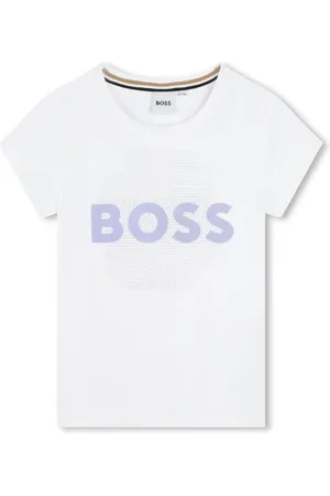 HUGO BOSS Flocked-logo jersey T-shirt
