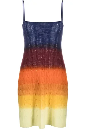 Etro Ombr?? knitted dress