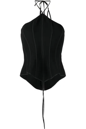 MATICEVSKI Intuit Bustier corset-style top