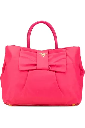 Prada 2000-2024 Tessuto Fiocco Bow tote bag