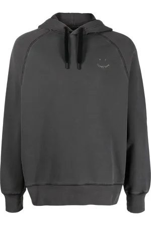 Paul Smith Logo-embroidered organic cotton hoodie