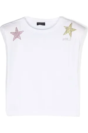 MONNALISA Star-studded tank top