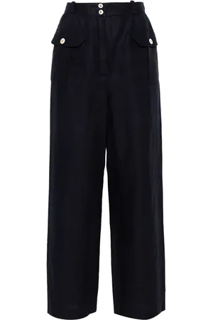 CHANEL 1990s straight trousers