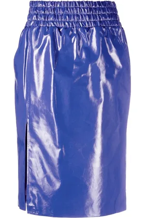 Tom Ford High-shine finish midi skirt
