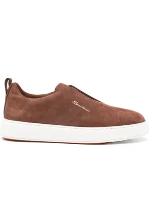 santoni Suede sneakers