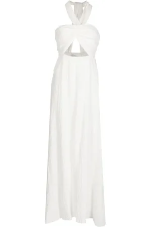 FAITHFULL THE BRAND Halona crossover maxi dress