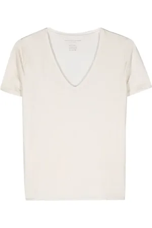 Majestic Metallic-threading T-shirt