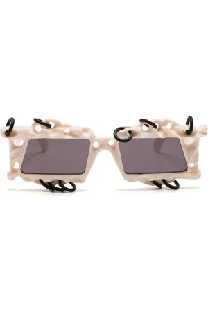 KUBORAUM X20 geometric-frame sunglasses