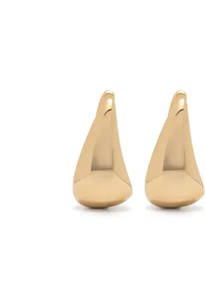 Anita 18k yellow claw-shaped earrings