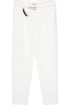 Pinko Logo-buckle trousers