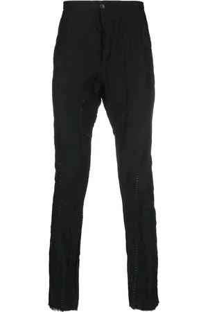 MASNADA Cotton-blend tapered trousers