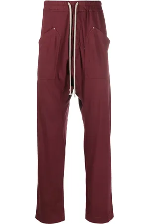 Rick Owens Drop-crotch track trousers