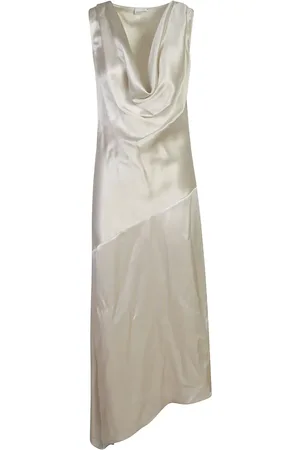 MAGDA BUTRYM Cowl-neck silk dress