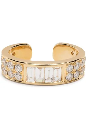 Anita 18kt yellow diamond ear cuff