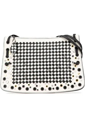 Bottega Veneta 2012-2024 Nappa Intrecciato Check Grommet Palio crossbody bag