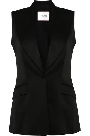 Styland V-neck buttoned waistcoat