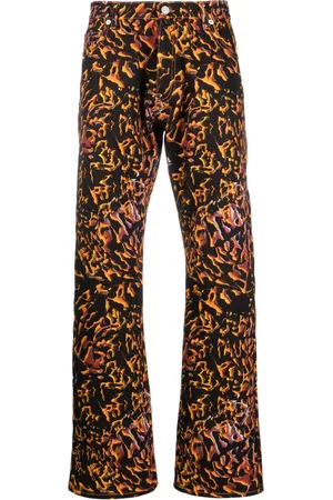 Palmers Abstract-print straight-leg trousers