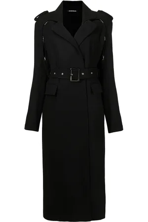 Boyarovskaya Belted long trench coat