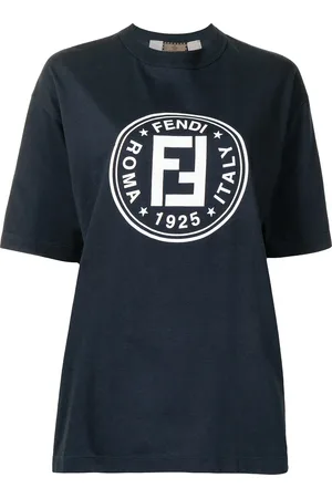 Fendi 2000s logo print T-shirt