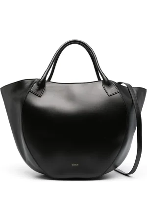 Wandler Logo-stamp leather tote bag