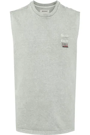 Musium Div. Logo embroidered tank top